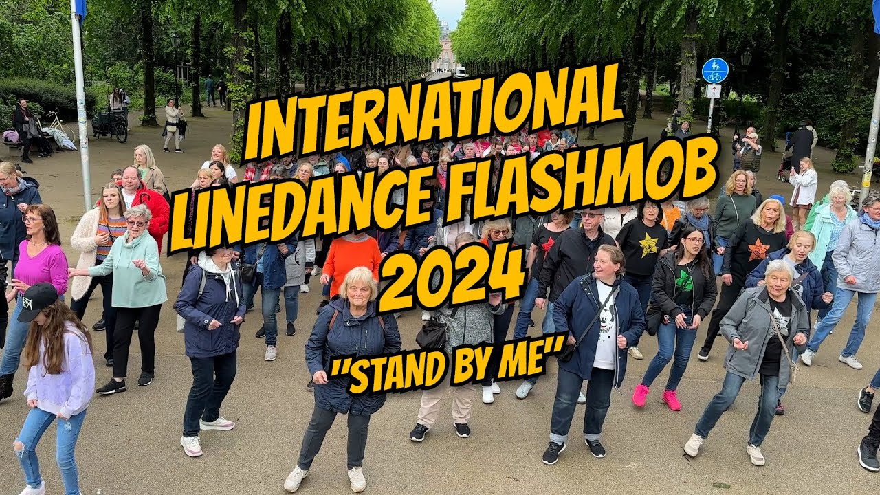 International Line Dance Flashmob 2024 in Düsseldorf / Germany 