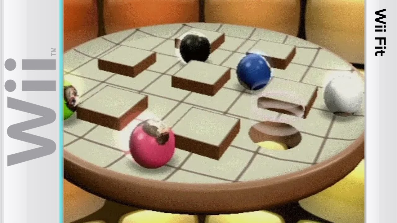 Wii Fit - Wii - Balance Games 03: Table Tilt