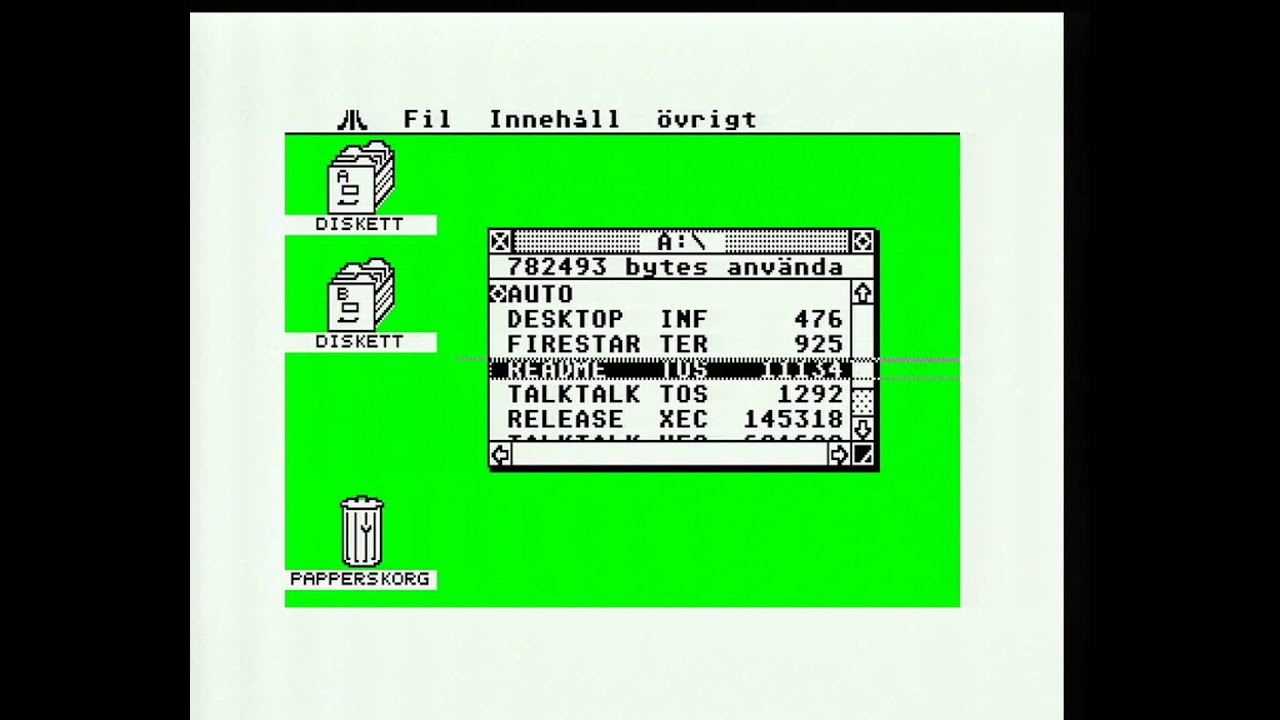 TalkTalk - [Atari STE] demo by Excellence in Art (1993)