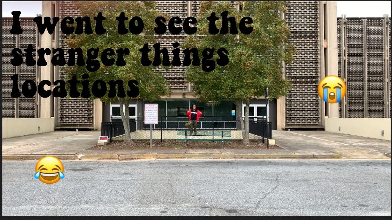 Stranger Things Location Tour in Atlanta * I cried * 😂