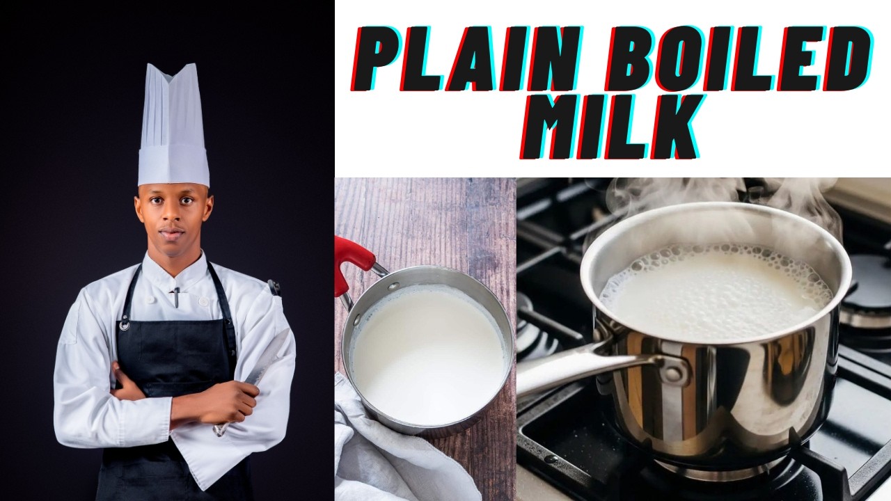 BREAKFAST DRINKS:EP 13:  BEST WAY TO COOK MILK ( uko wateka amata ntabirire muziko)