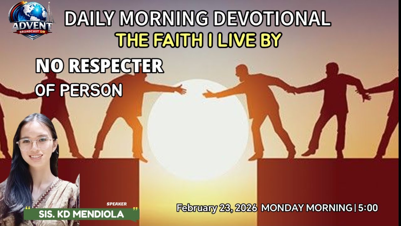 February 23 DAILY MORNING DEVOTIONAL 