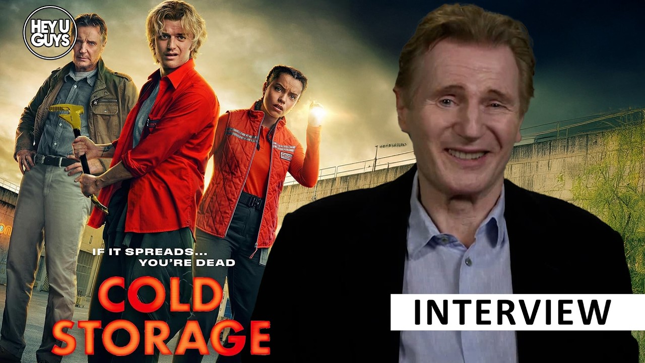 “She’s a Legend!” Liam Neeson on castmate, Hazmat Suits, Killer Fungus & Why Cold Storage Hooked Him