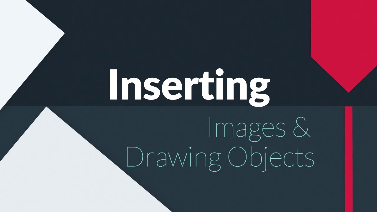 Libre Office Writer - Inserting Images and Drawing Objects