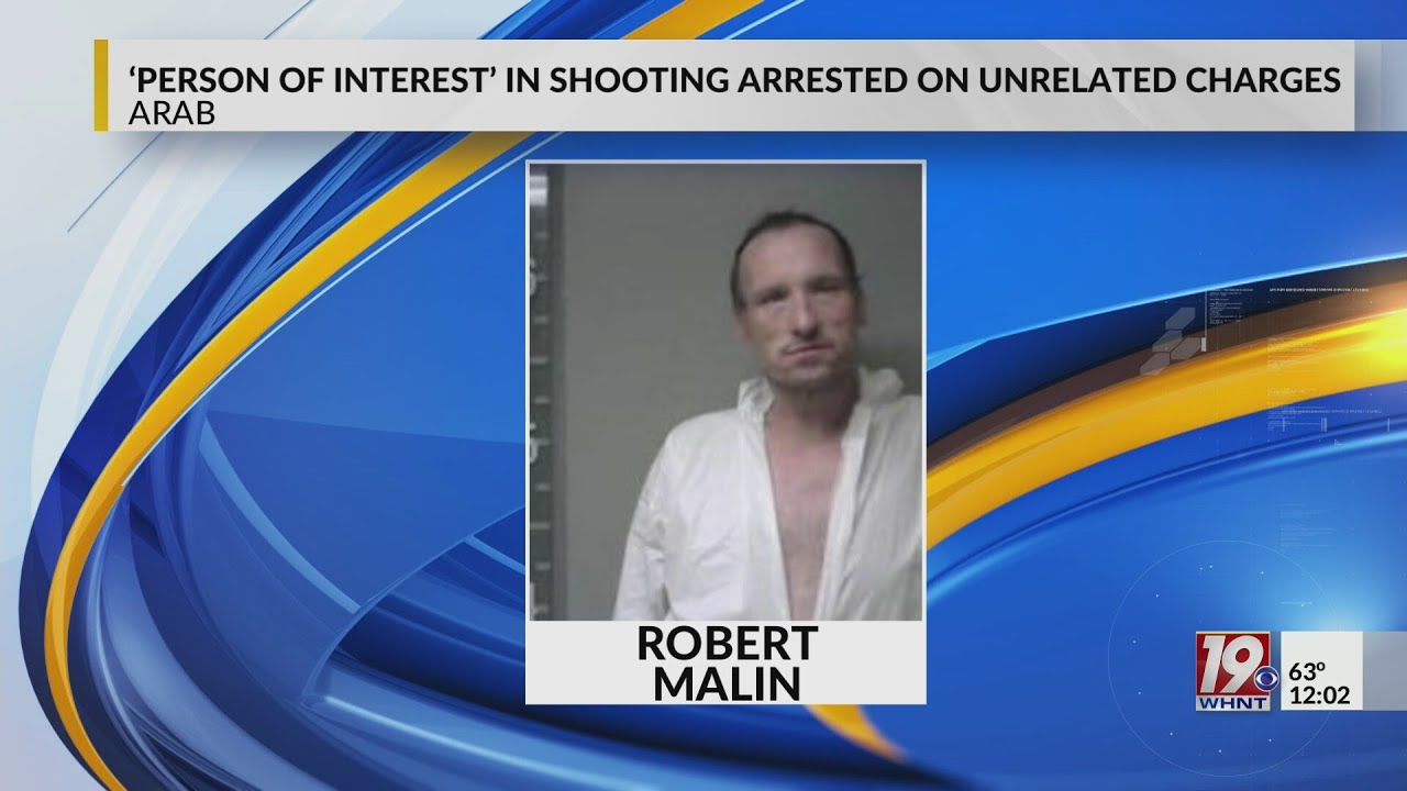 &lsquo;Person of Interest&rsquo; in Arab Shooting Arrested on Unrelated Charges | Feb. 18, 2026 | News 19 at Noo