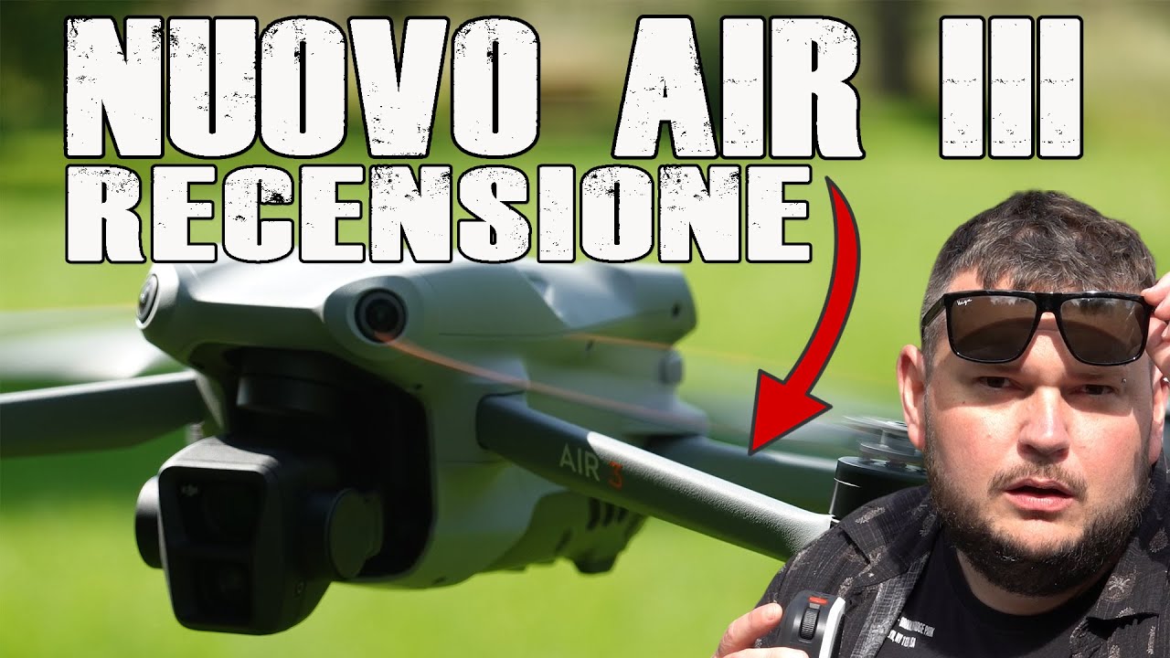 DJI AIR 3 Ita Recensione Completa E Accurata PER TUTTI