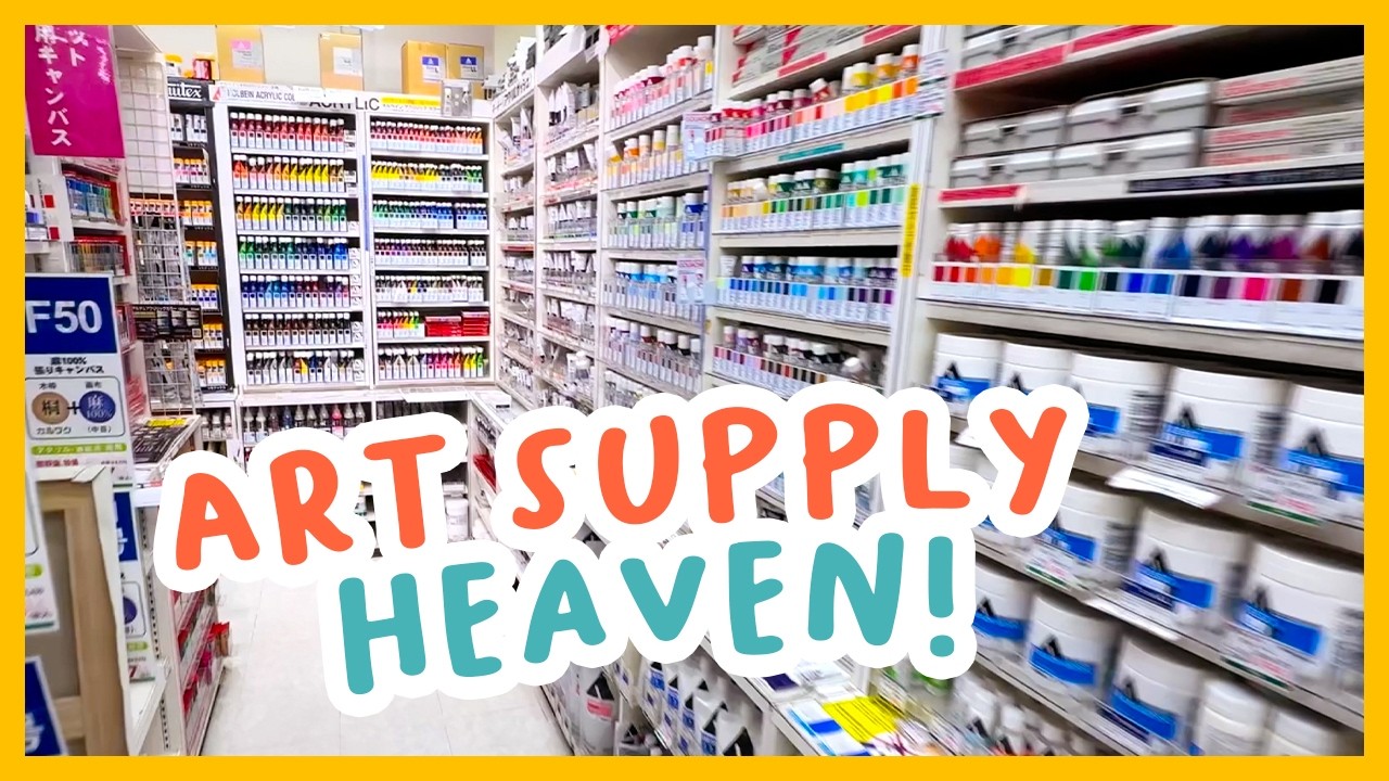 Inside Japan&rsquo;s most beautiful art stores 🇯🇵🎨