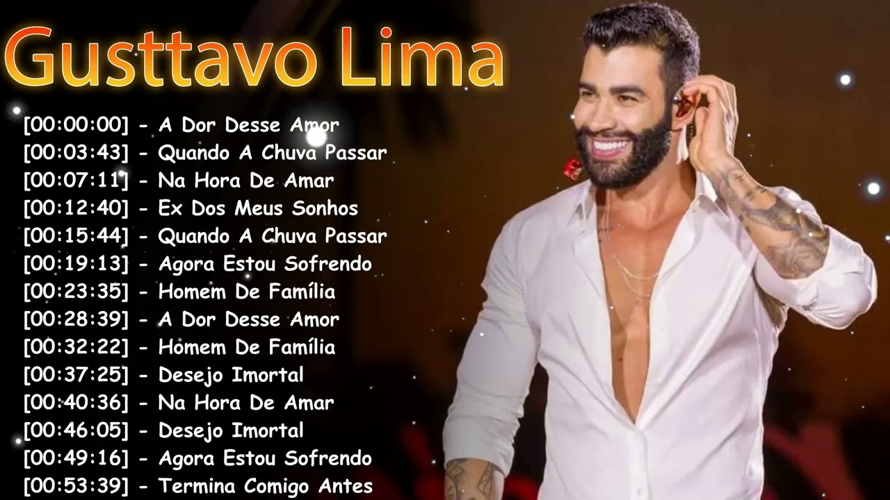 Gusttavo Lima Greatest Hits – Buteco do Embaixador Top 20 Músicas Sertanejas