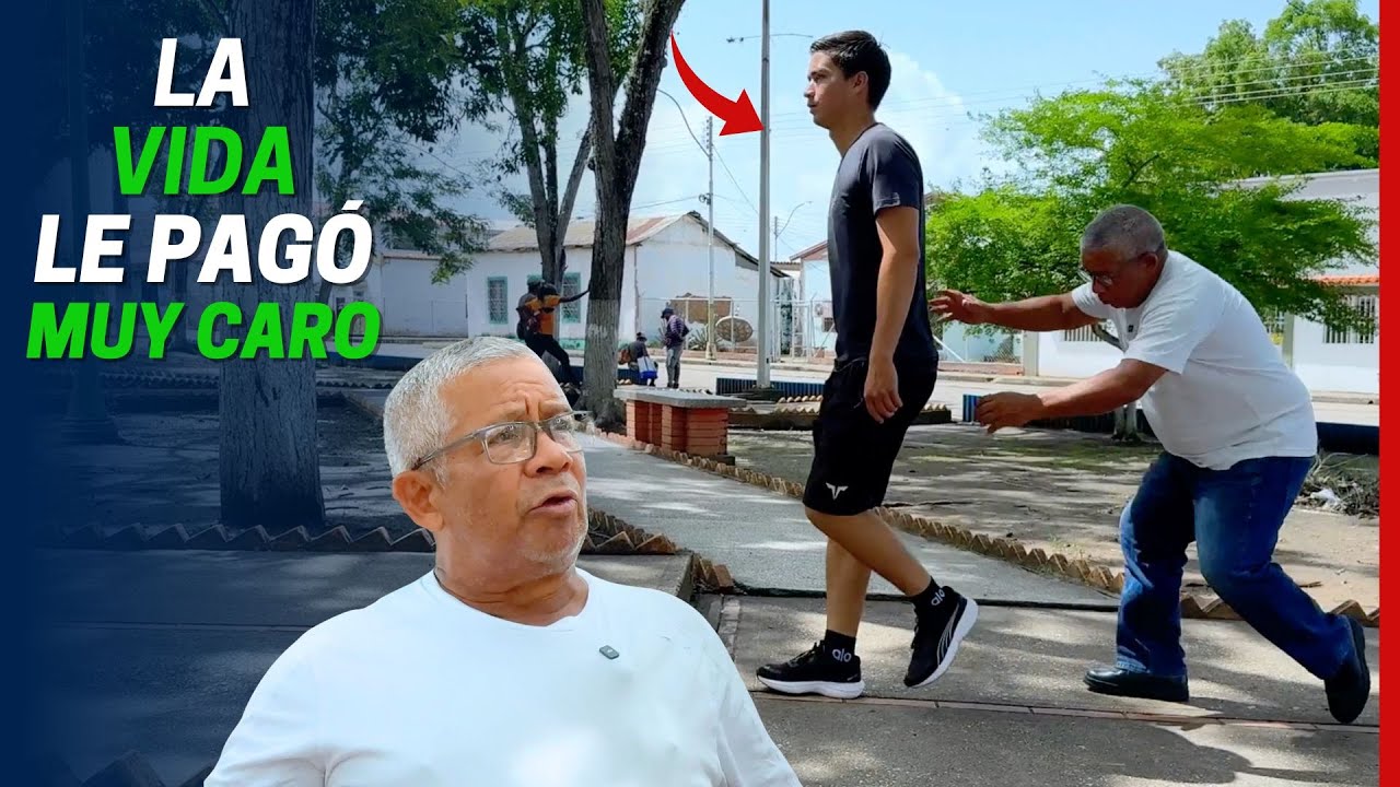 Quiso burlarse de este anciano… y terminó humillado públicamente