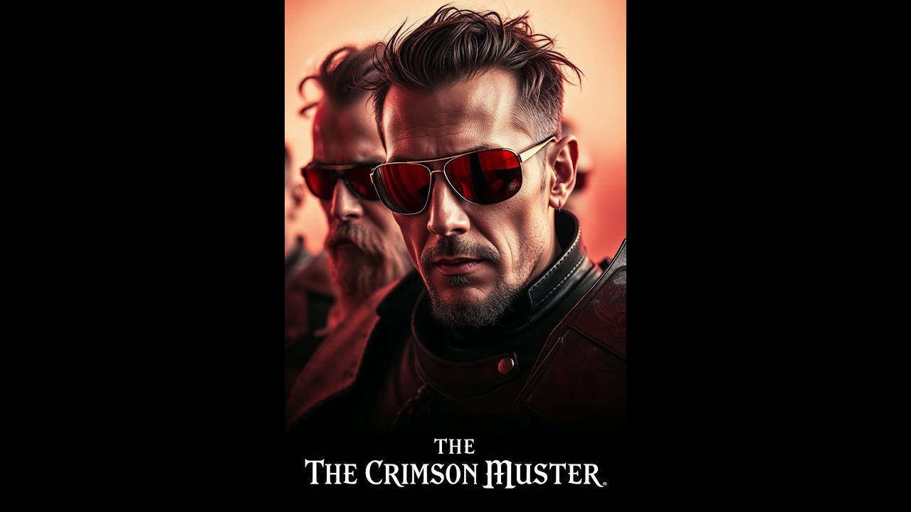 The Crimson Muster (Suno AI v4 persona music, darkwave, nerd folk)