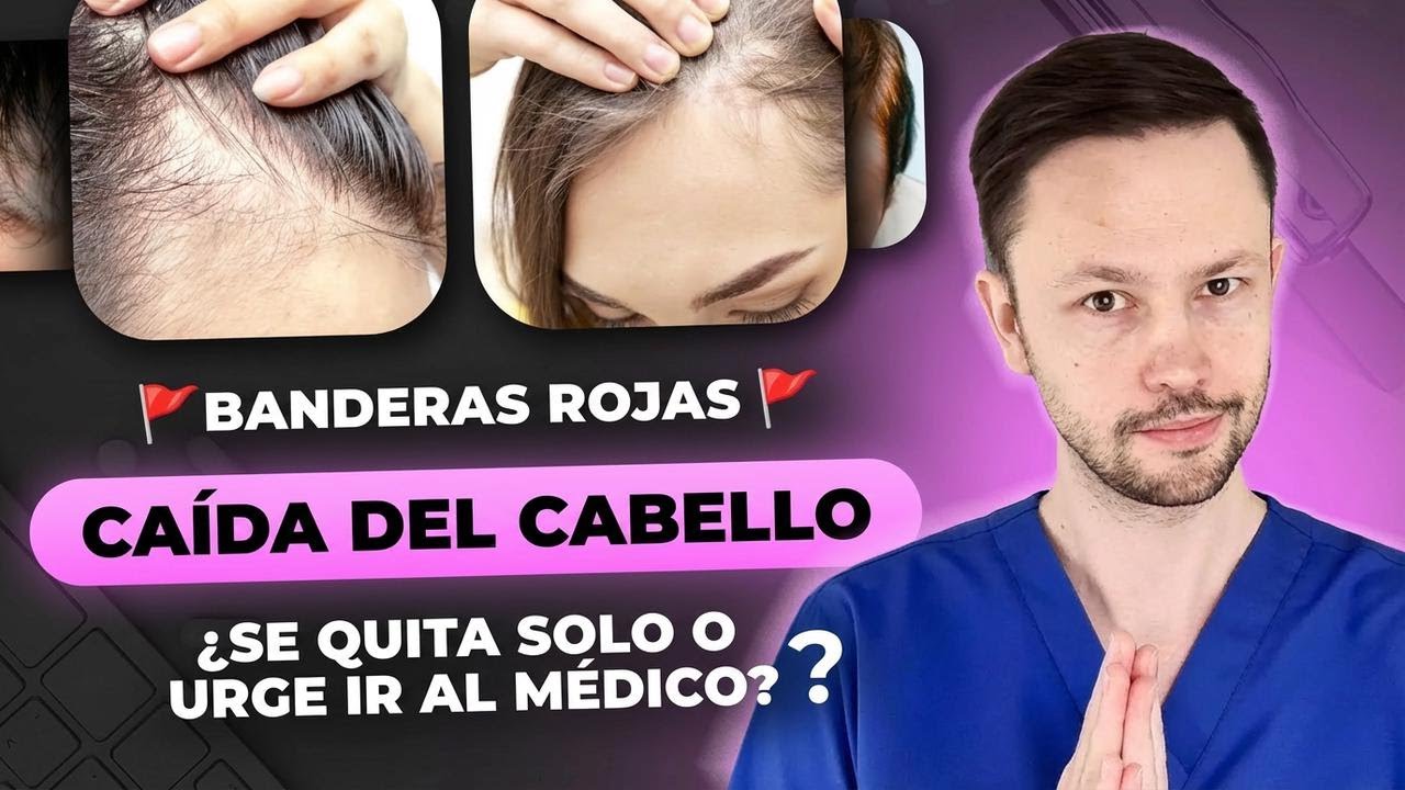 ¿Se te cae el cabello? Alertas de un dermatólogo sobre cuándo preocuparse