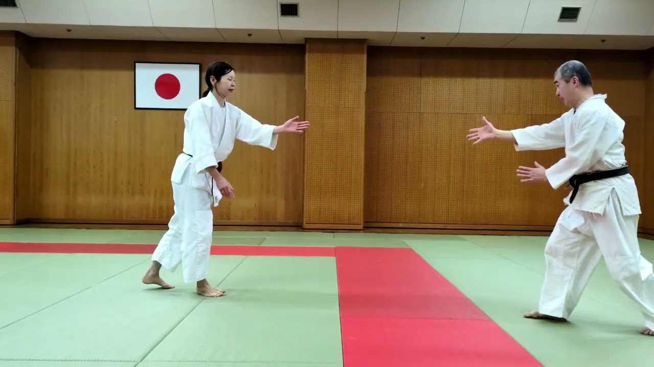 合気道月光 伊東先生  昇段への自由技稽古始め (R8.2/2026)