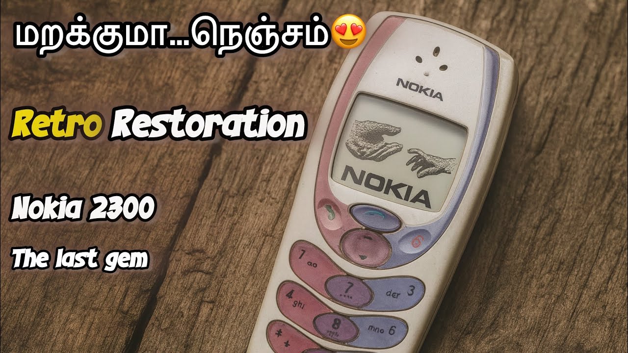 RETRO NOKIA 2300 | 🗿MOBILE RESTORATION #viralvideo #vintagerestoration 
