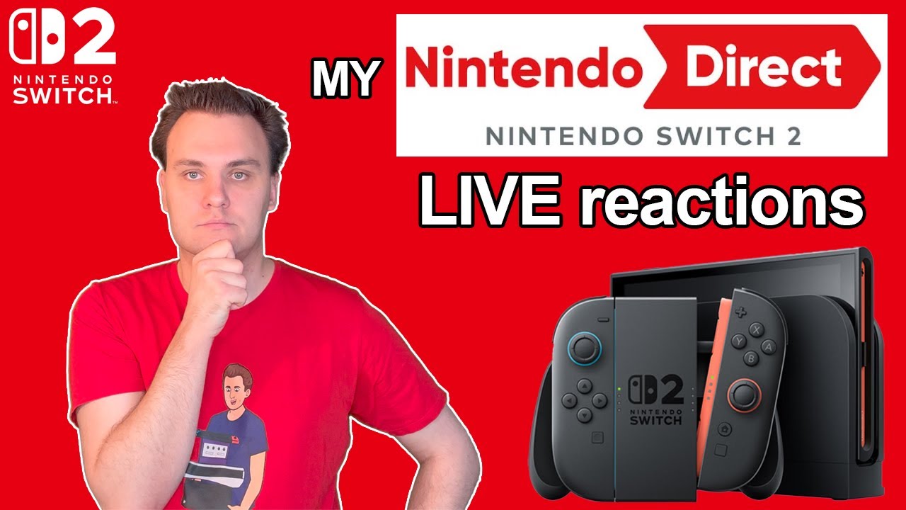 Watching the Nintendo Switch 2 Reveal LIVE – Hype or Disappointment?
