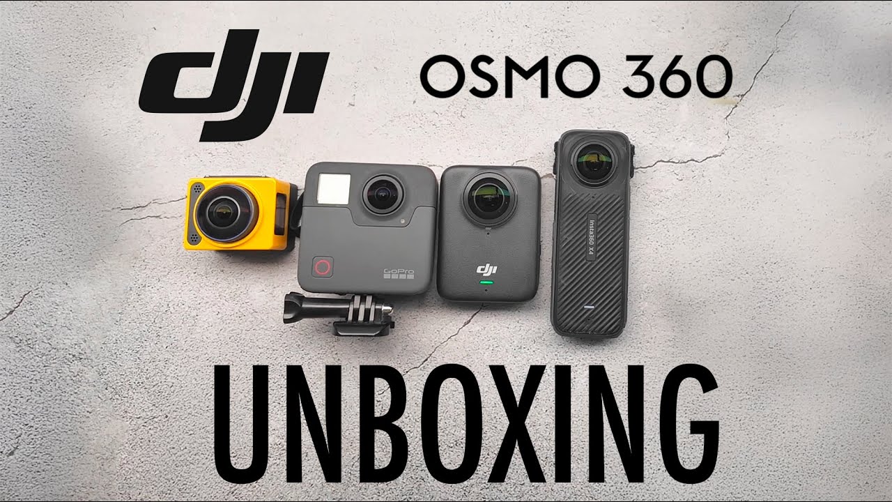 Unboxing Dji Osmo 360