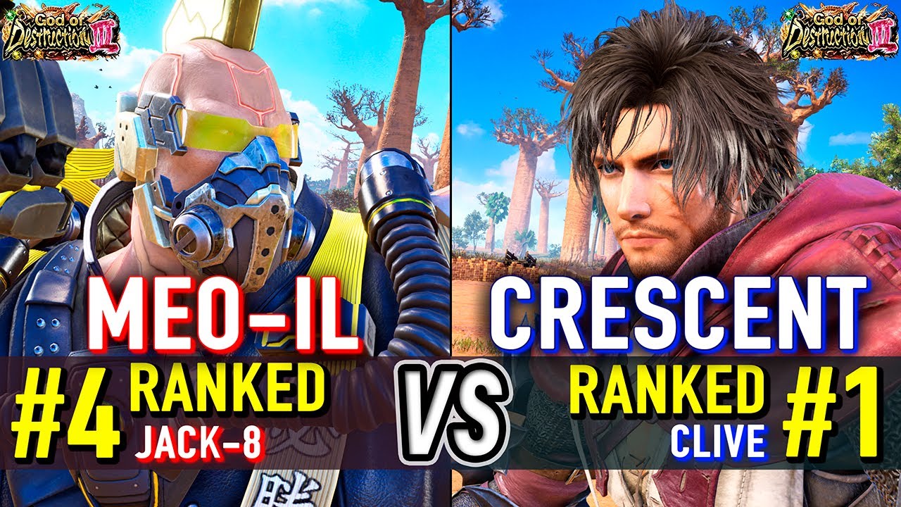 T8 🔥 MEO-IL (#4 Ranked Jack-8) vs CRESCENT (#1 Ranked Clive) 🔥 Tekken 8 High Level Gameplay