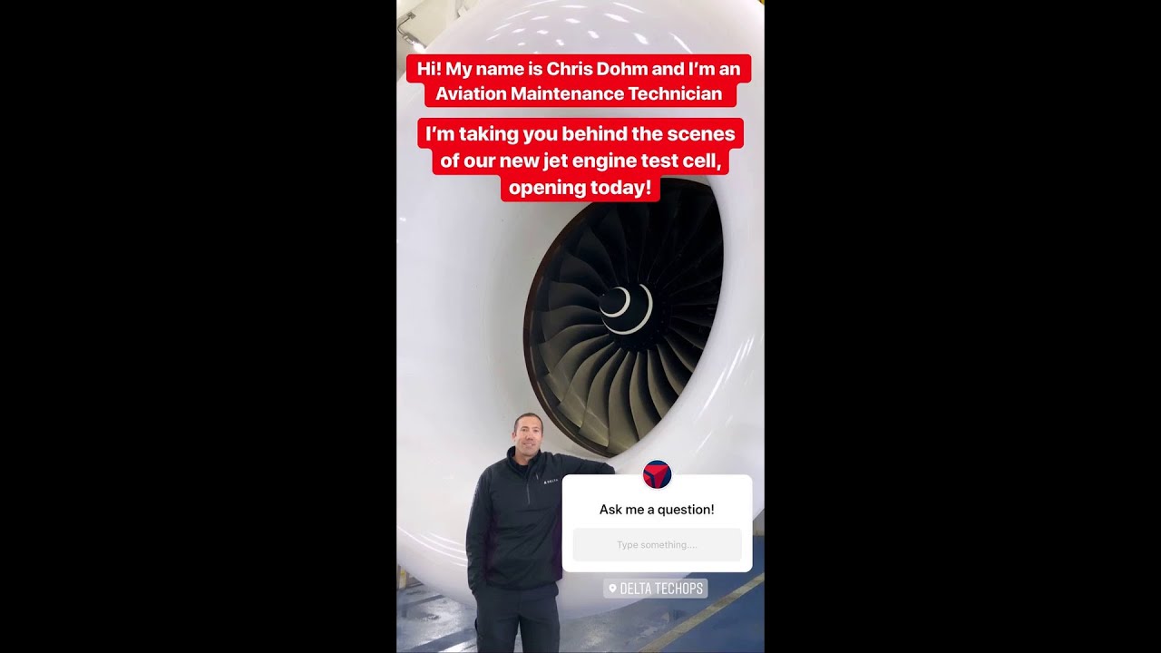 Inside Delta: Jet Engine Test Cell