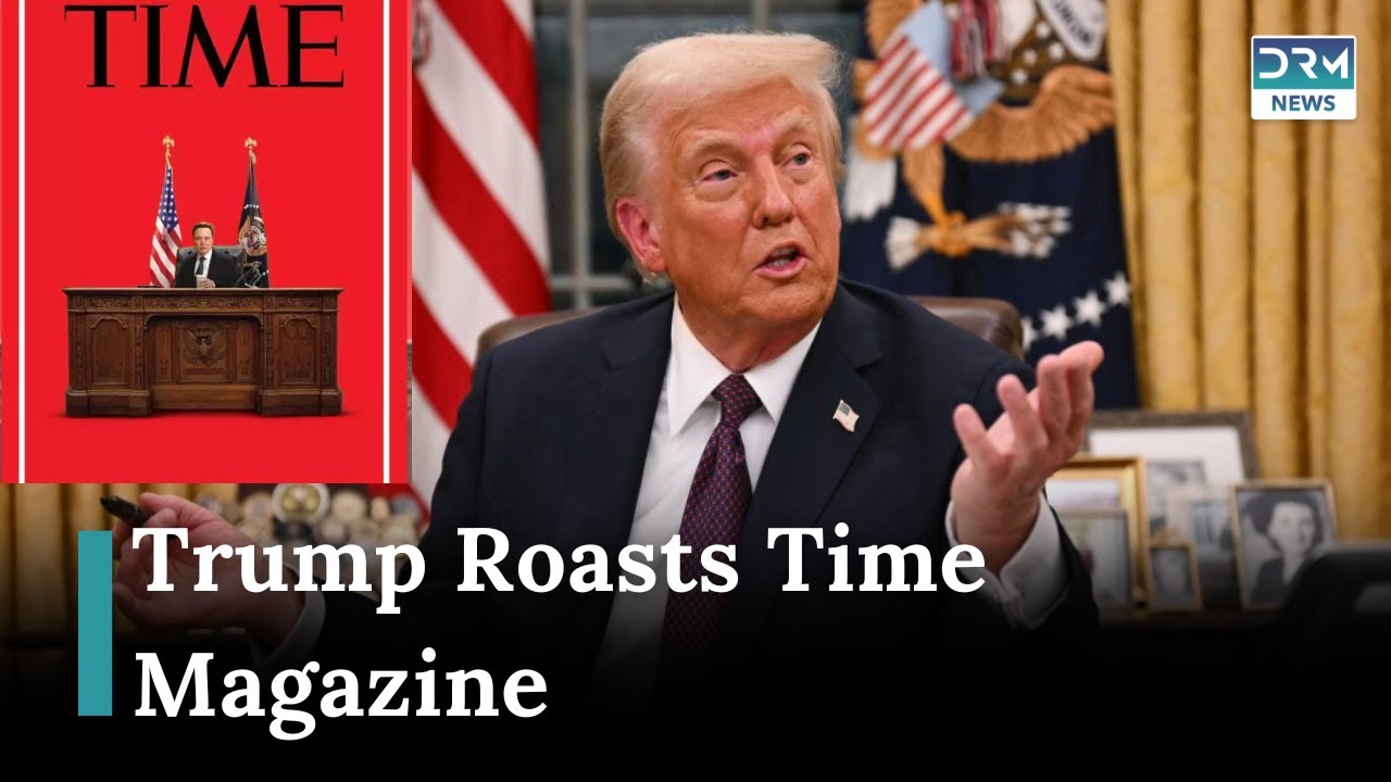 Trump Mocks Time Magazine Over Elon Musk Cover | AC1G