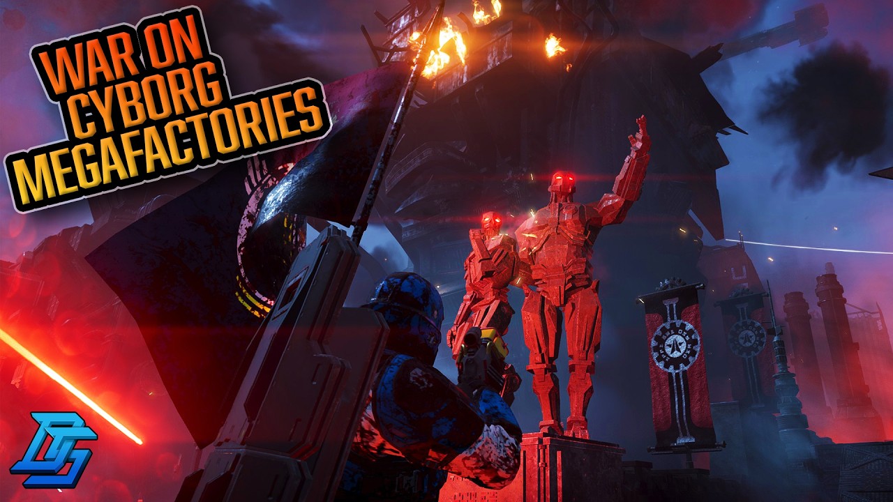 🔴 Helldivers 2 LIVE: CYBORG MEGAFACTORIES! 😖 CYBORGS MUST BE STOPPED BEFORE NEW WARBOND!
