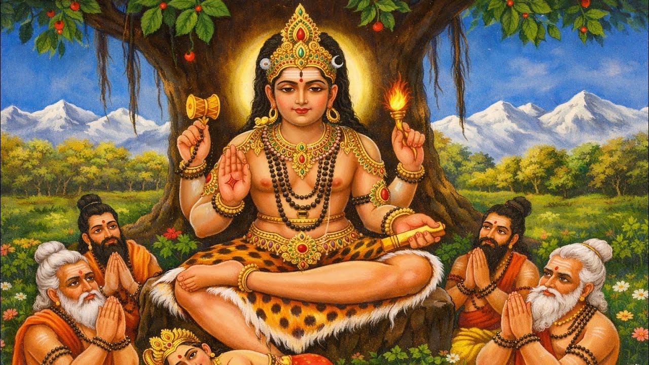  శ్రీ దక్షిణామూర్తి మంత్రం 21 సార్లు | Dakshinamurthy Mantra Powerful Guru Chant | 