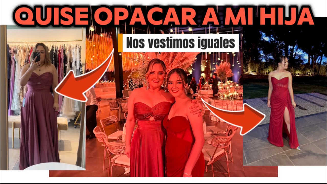 Me vest&iacute; igual que mi hija en su graduaci&oacute;n para opacarla 💪