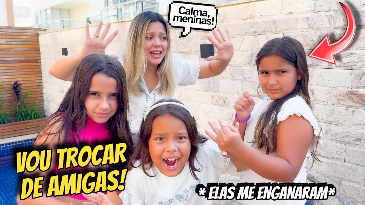 MINHAS AMIGAS ME ENGANARAM * não quero mais essa amizade !* 😡