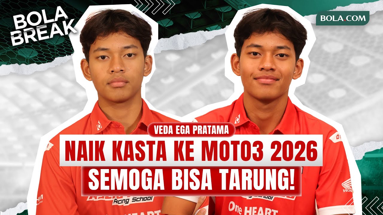 Naik Kelas ke Moto3, Veda Ega Pratama Berharap Satu Tim Bareng Mario Suryo Aji di MotoGP!