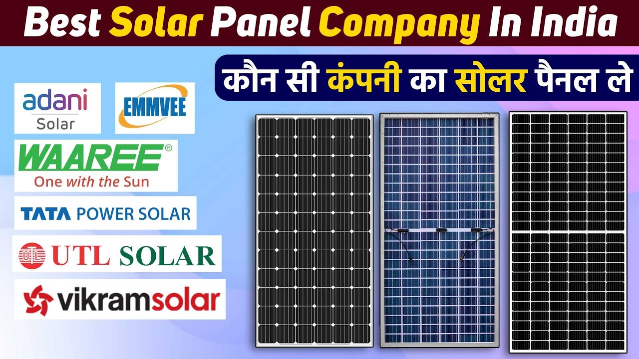 Best Solar Panel Company In India | Solar Panels for Home | Best solar panels 2026