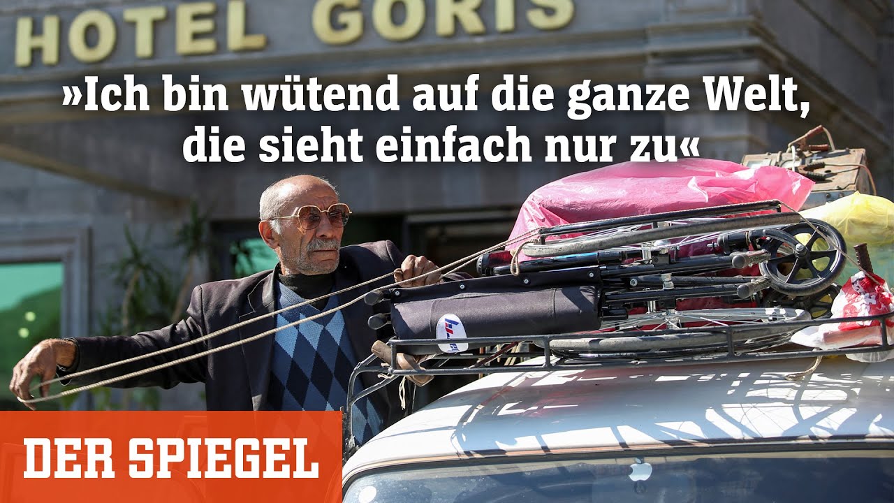 Flucht aus Bergkarabach: &raquo;Ich bin w&uuml;tend auf die ganze Welt, die sieht einfach nur zu&laquo; | DER SPIEGEL