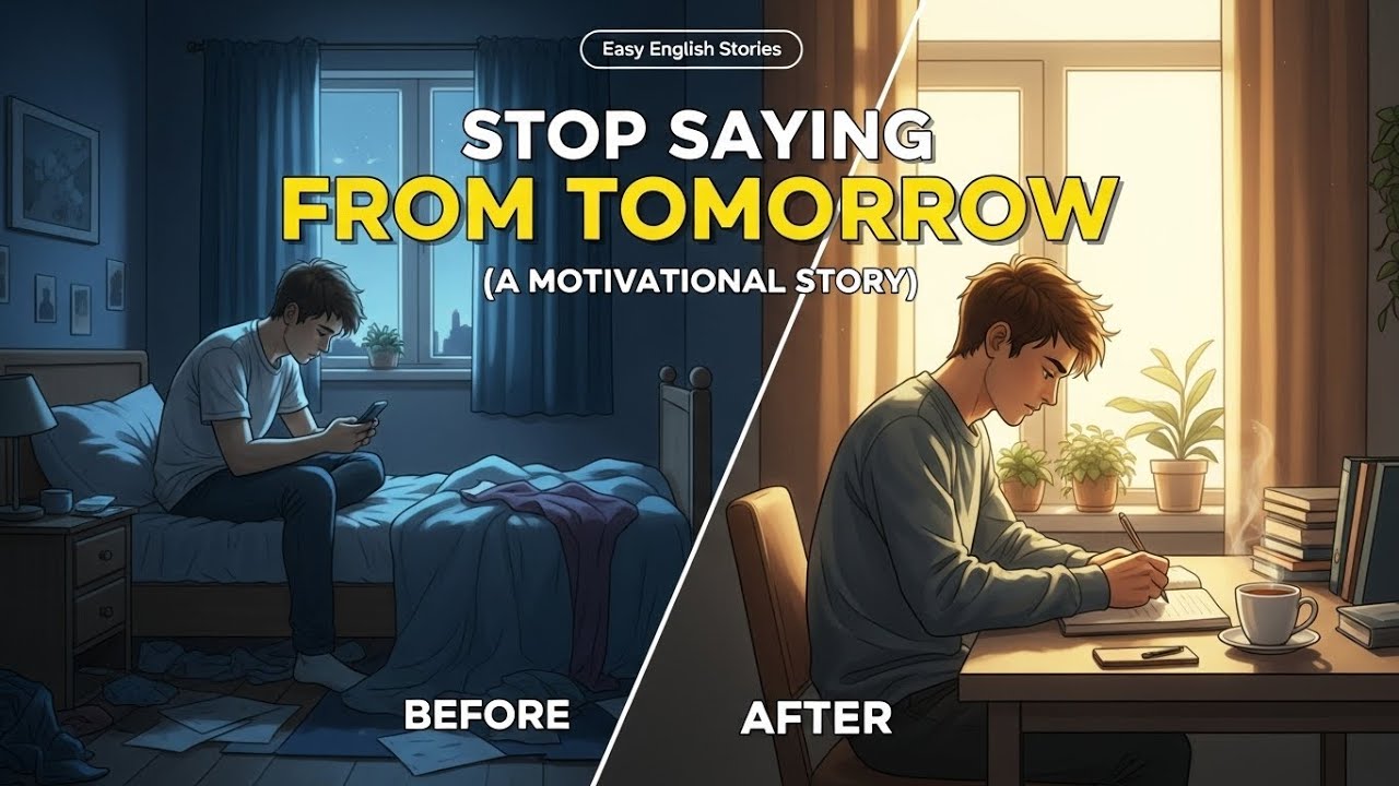 Stop Saying “From Tomorrow” | Power of Daily Discipline | A Motivational Story For Your Life
