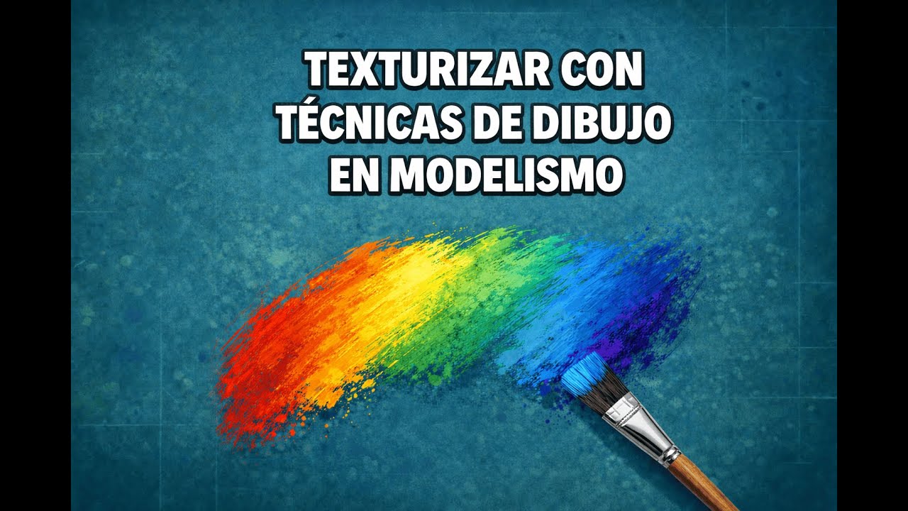 Técnicas de Texturizado de dibujo aplicadas al modelismo