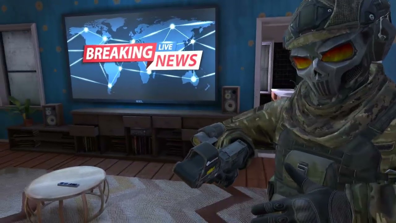 Cùng chơi game thực tế ảo Zerocaliber 2: giải phóng khu dân cư