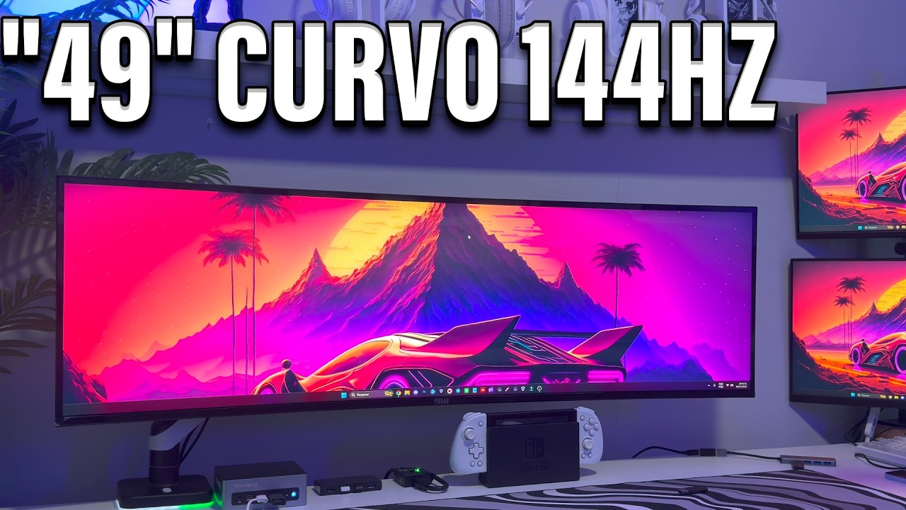🔥 Esse Monitor Gamer de 49