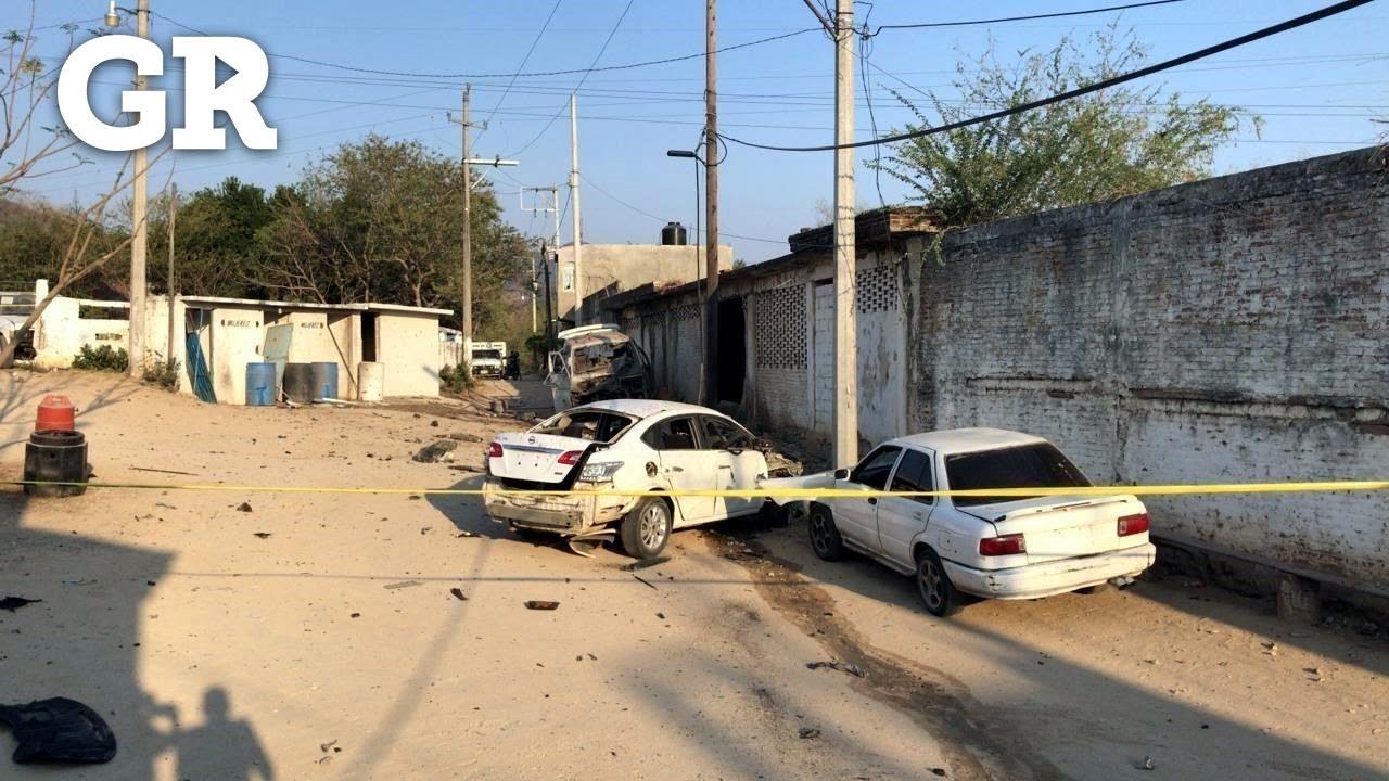 Estalla coche bomba en Guerrero