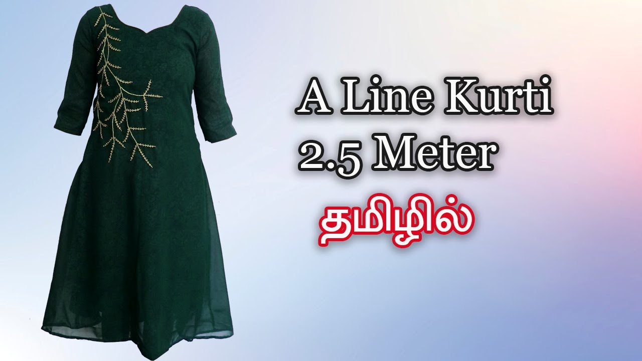 A-Line Kurti Cutting and Stitching: Step-by-Step Tutorial for a Flattering Silhouette