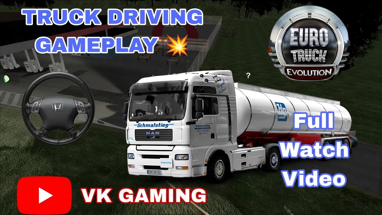 Truck Simulator Game l euro truck driver l gujarati truck gameplay l android gaming 