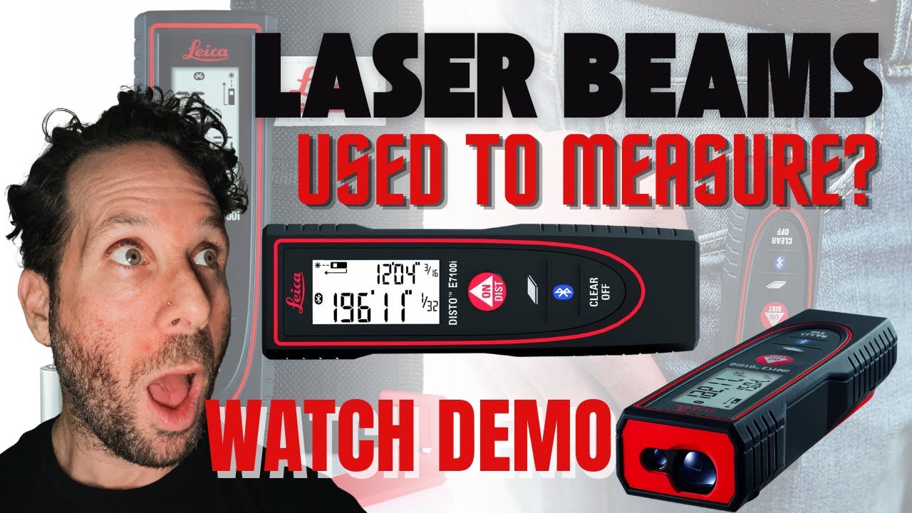 Leica Disto E7100i 200ft Laser Distance Measure with Bluetooth, Black/Red