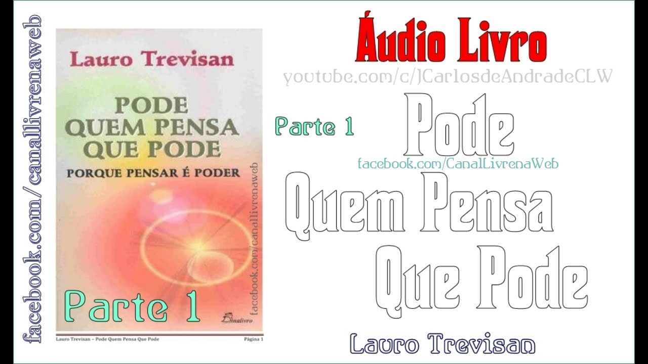 Quem Pensa que Pode, Pode _ 1ª Parte ... (👉 Já Visitou www.canallivrenaweb.com ?)