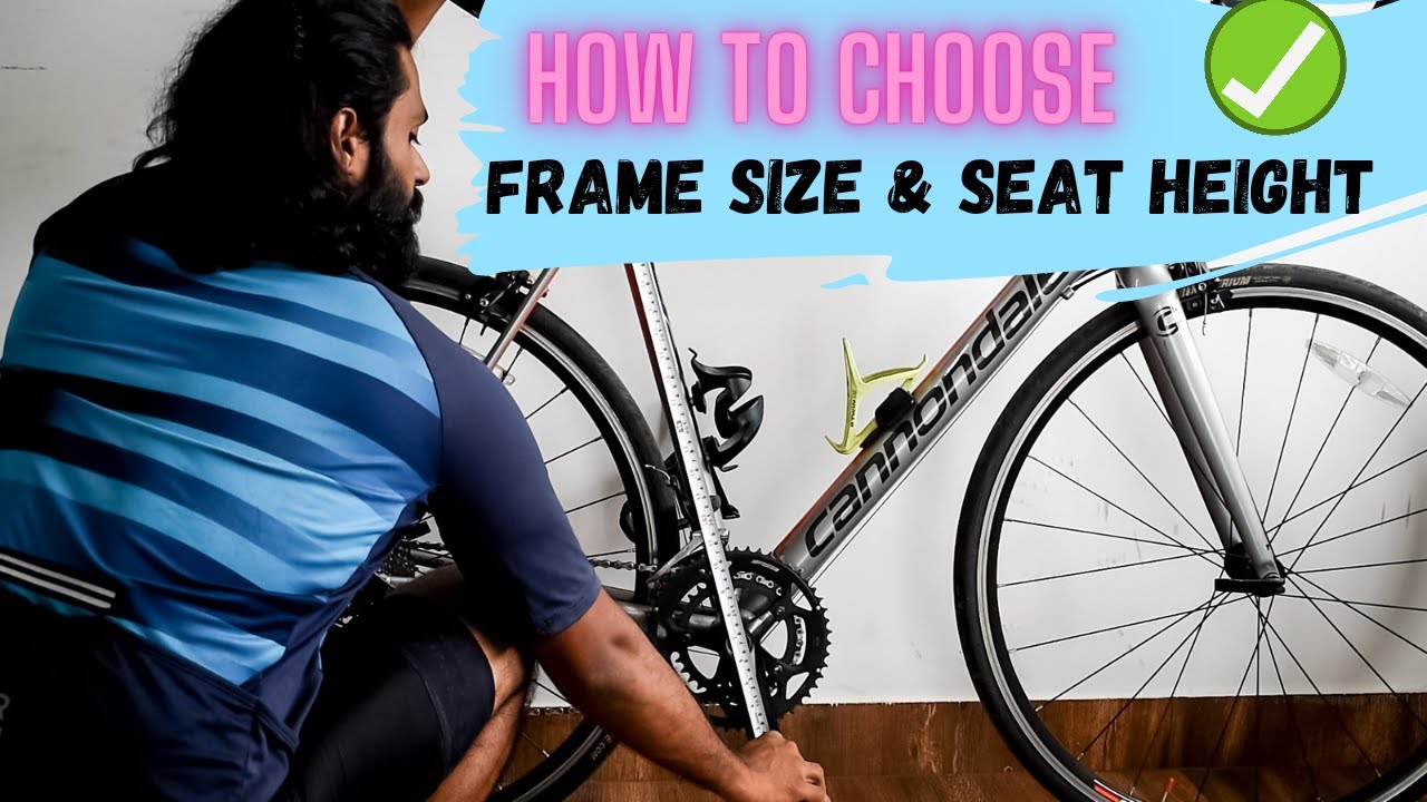 how to choose correct frame size and seat height | tamil cycling vlog