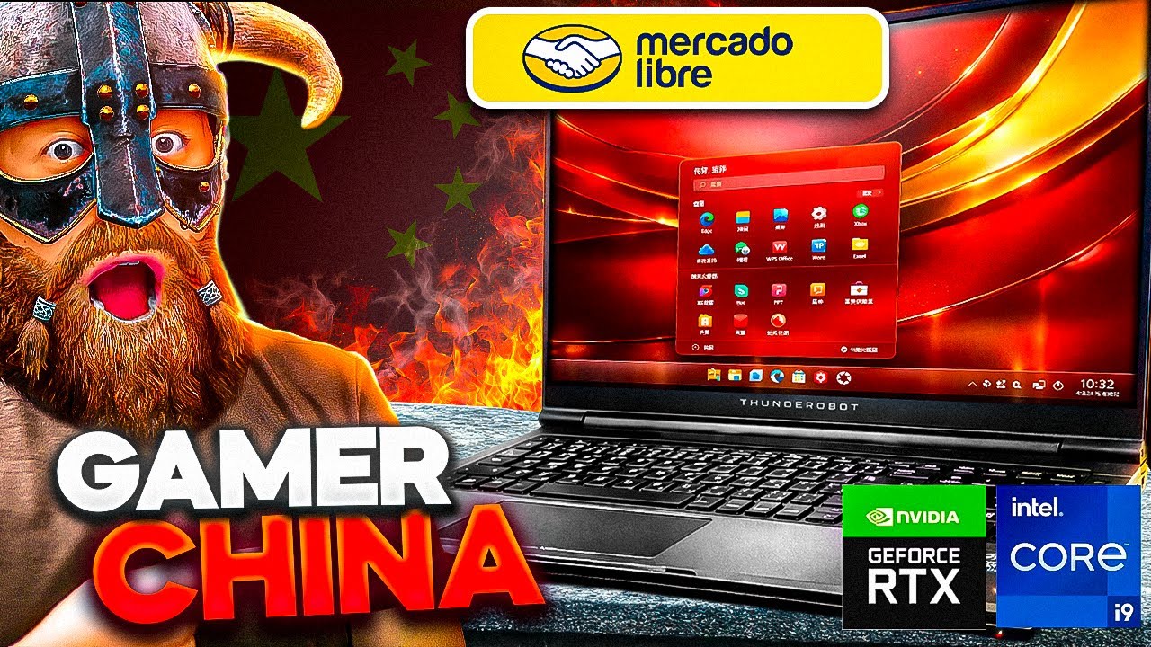 Probé una laptop GAMER CHINA⚠️ … ¿vale la pena?✅  THUNDEROBOT RS16