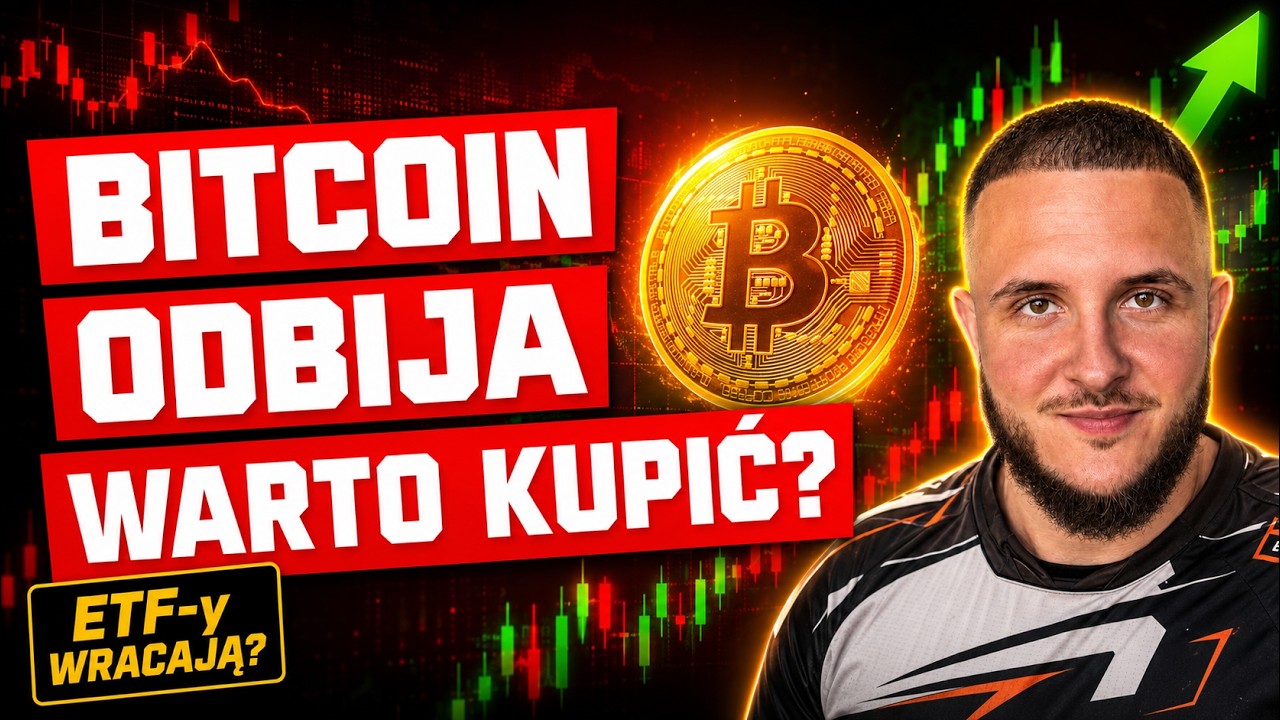 😲BTC ODBIJA! 💰ETF'y SKUPUJĄ? I TAK JEST ZA MAŁO CHĘTNYCH?