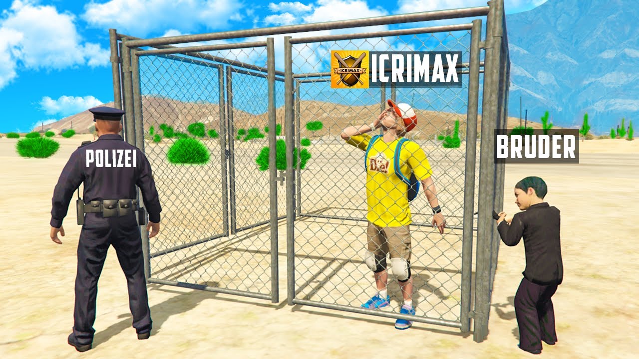 KLEINER BRUDER rettet iCrimax in GTA 5 RP!