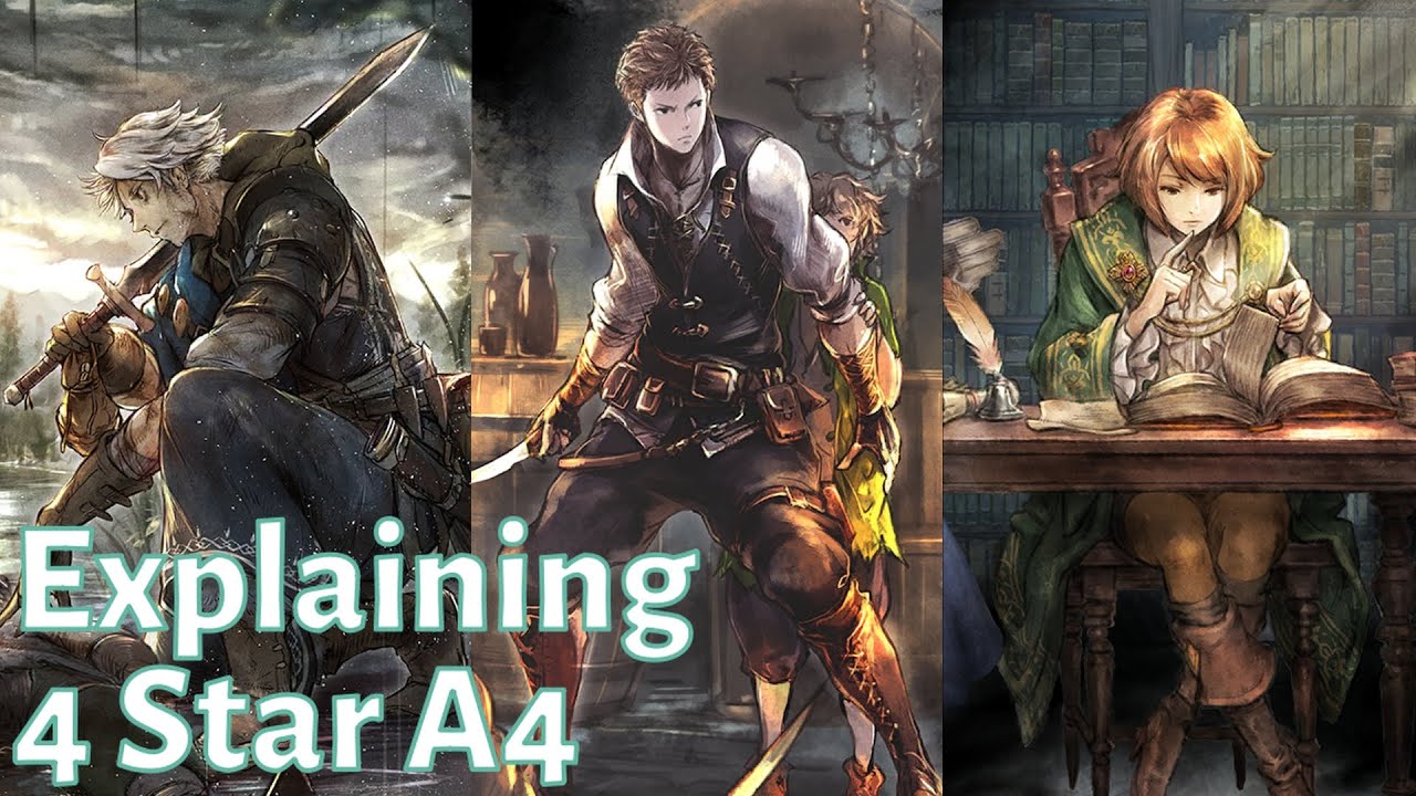 Explaining 4 Star A4 Accessories - Octopath Traveler: CotC
