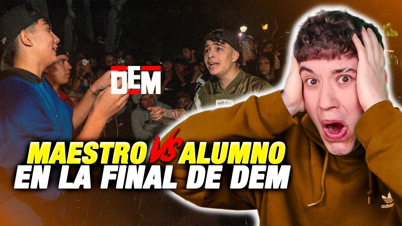 EL MENOR CONTRA SU ALUMNO EN LA FINAL DE LA DEM DUPLAS 😱 ÉPICO 😱 EL MENOR - ENMA VS DESTELLO KAITOS
