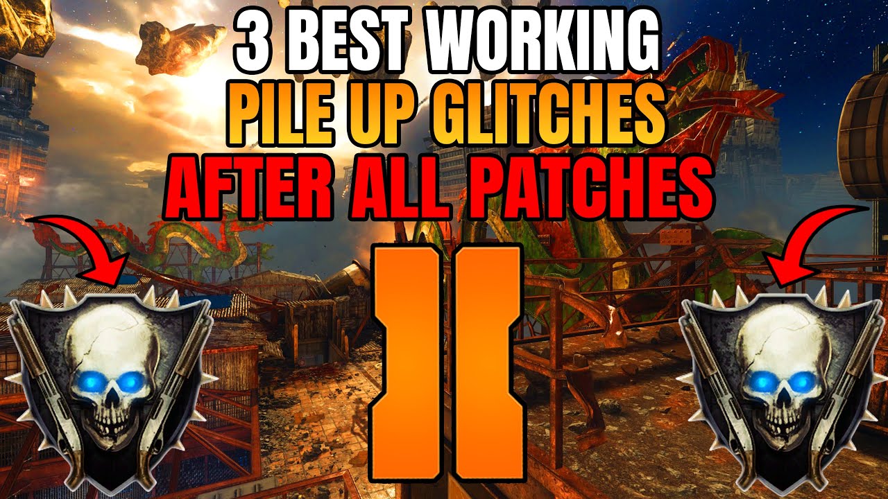 BO2 Zombies Glitches: 3 Best Working Pile Up Glitches After All Patches! - Die Rise Glitches