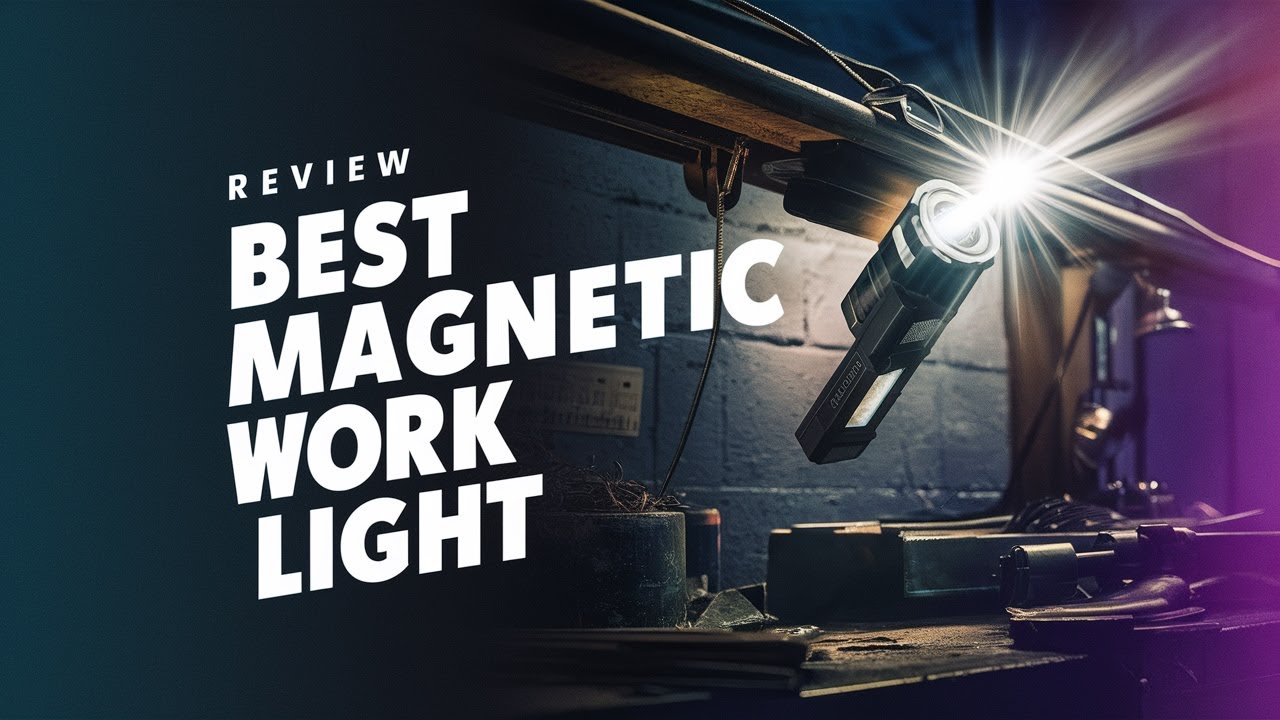 Best Magnetic Work Light 2024 🔥 Top 5 Best Magnetic Work Light Reviews
