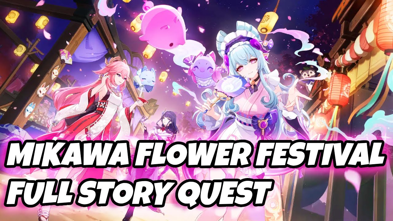 Version 5.4 Mikawa Flower Festival Full Story Quest (JP Voiced)