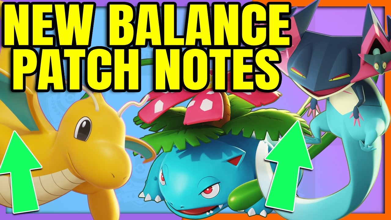 THE BEST BALANCE PATCH EVER?! New Patch Notes | Pokemon Unite