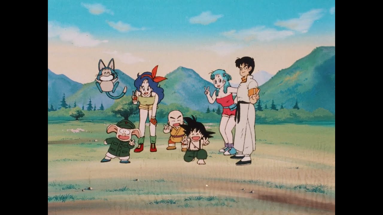 Dragon Ball Movie 2 - Ending Animation [4K] [35mm Film Scan]
