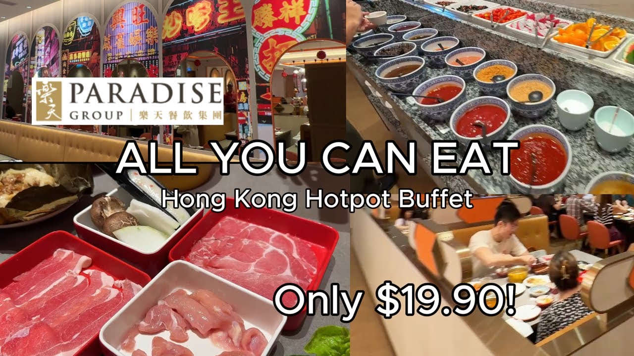 Largest (And Cheap) Hong Kong Hotpot Buffet In Singapore! | Paradise Group